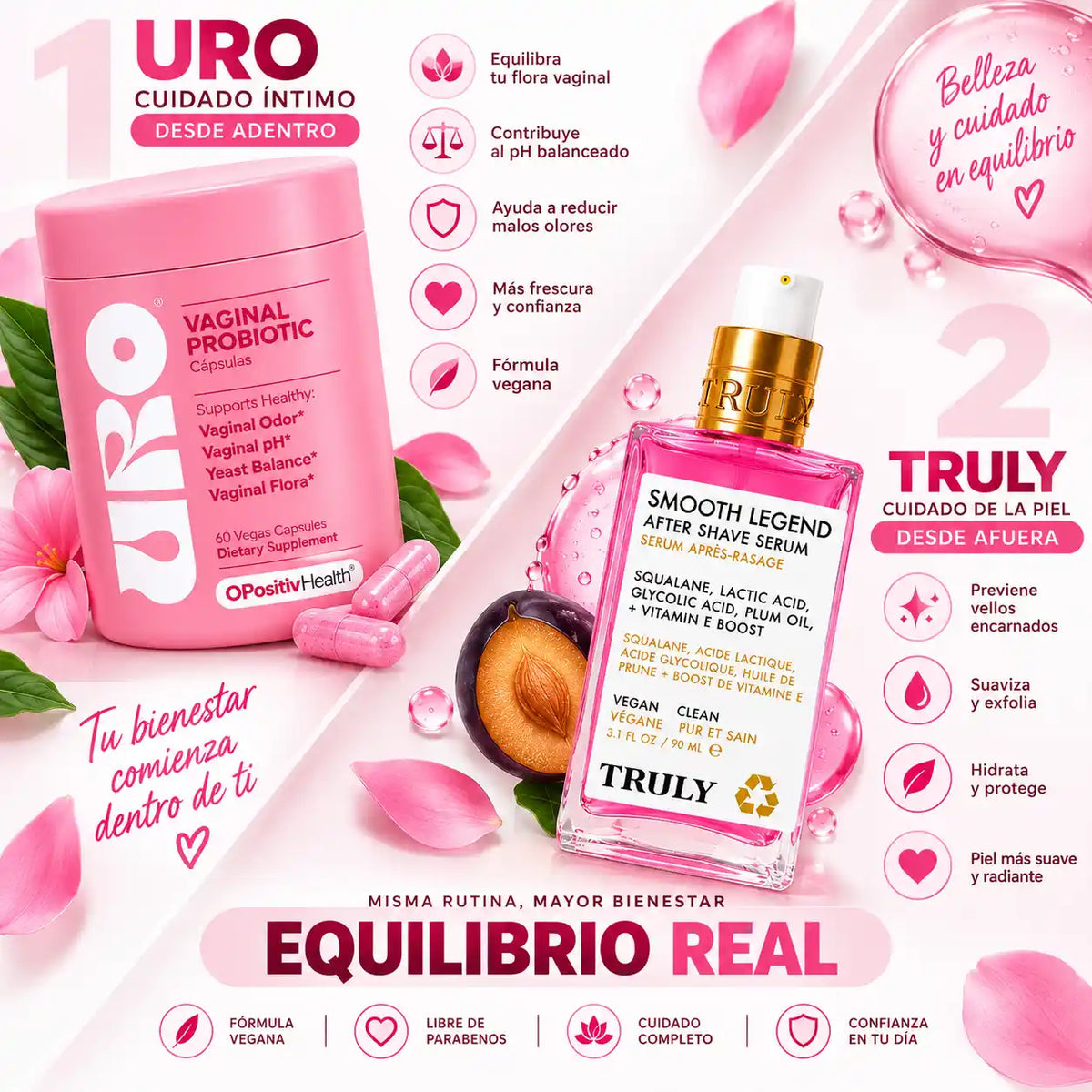 Las dos funciones del pack URO + Truly