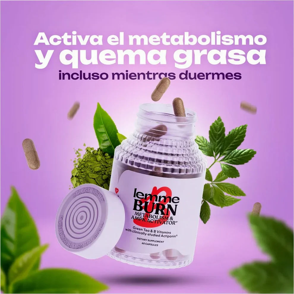LEMME BURN | Quemador de Grasa Natural - Resultados Visibles en solo 12 días 🤩