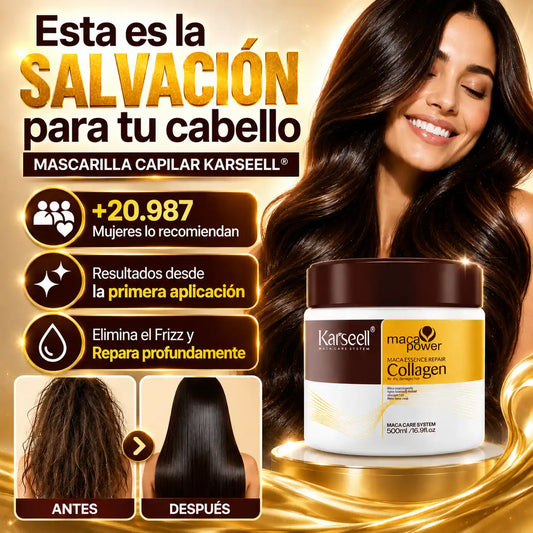 MASCARILLA CAPILAR KARSEELL® ORIGINAL | Devuelve la vida al cabello desde el primer uso
