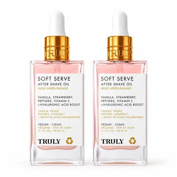 2 aceites Truly Soft Serve