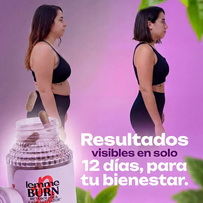 LEMME BURN | Quemador de Grasa Natural - Resultados Visibles en solo 12 días 🤩