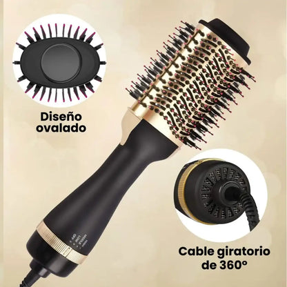 CEPILLO SECADOR KERATIN 3D PRO | Cabello Liso y sin Frizz en minutos ✨