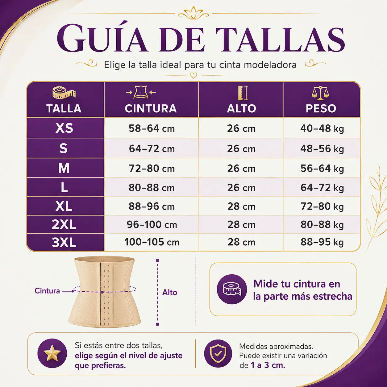 FAJA MOLDEADORA | Define tu cintura y estiliza tu figura desde el primer uso ✨